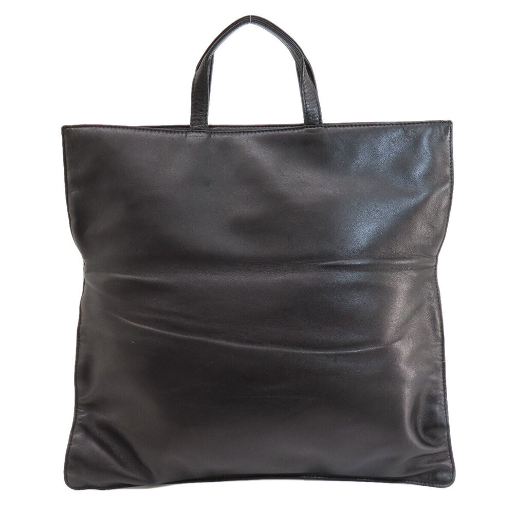 Loewe Leather 2way Lambskin Bag Tote Anagram Black